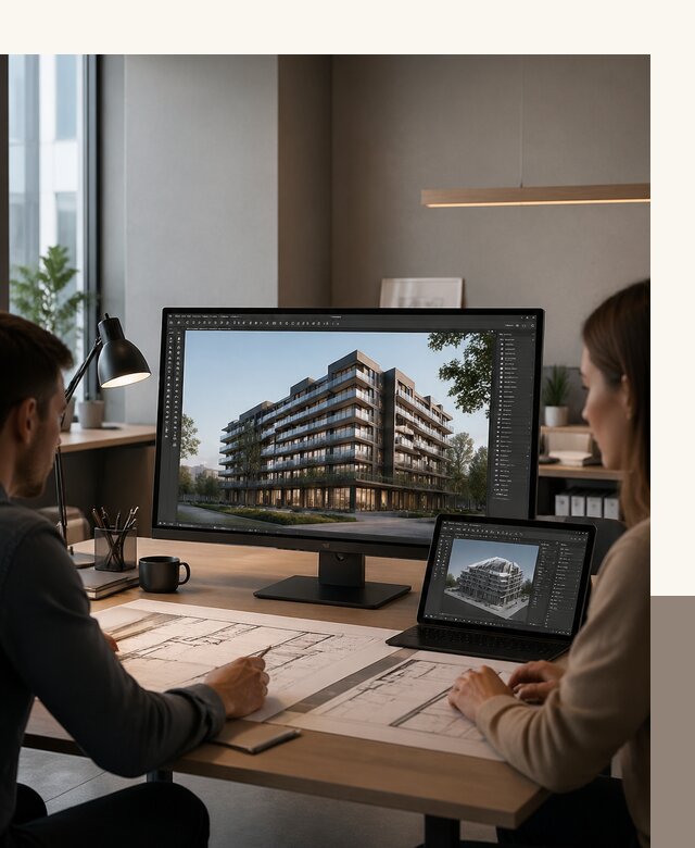 3D визуализация архитектуры и объектов строительства в Кингисеппе