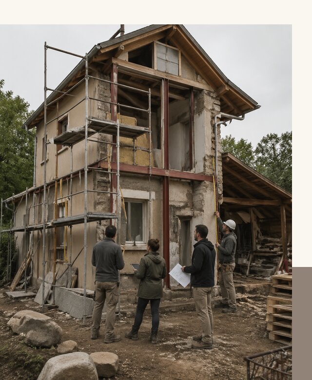 Реконструкция загородного дома под ключ в Кингисеппе от бюро