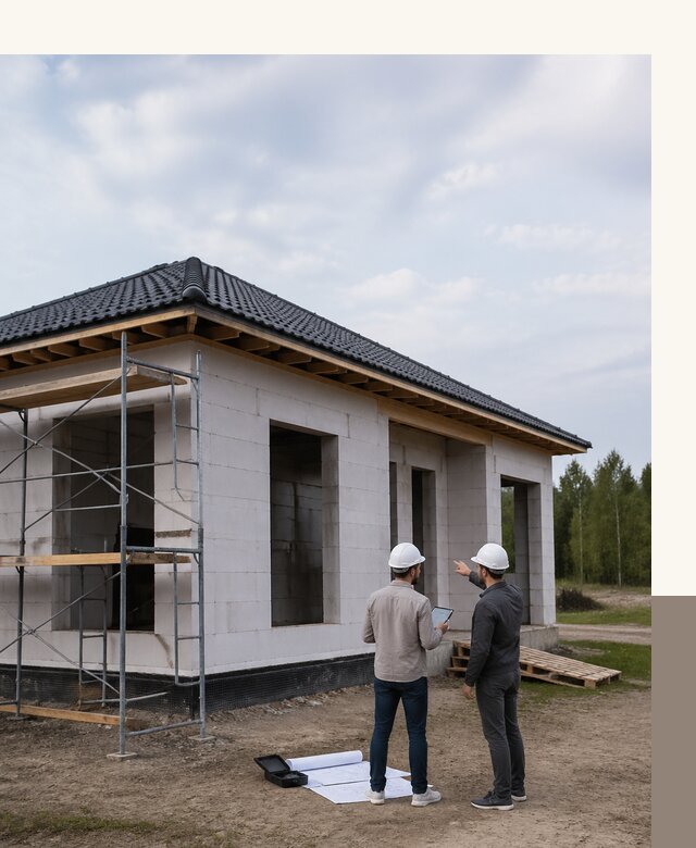 Проектирование одноэтажных домов из газобетона в Кингисеппе